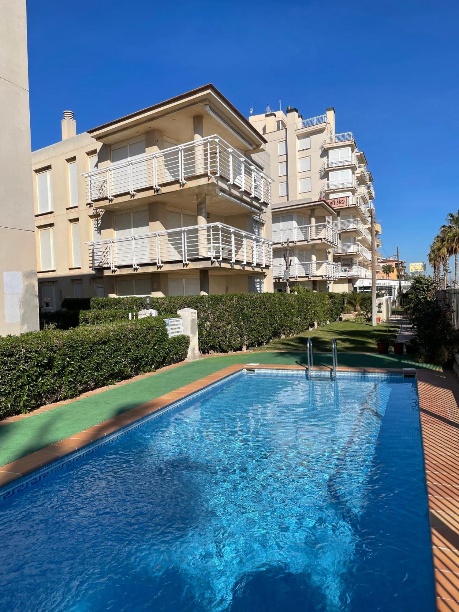 Alpen 1 - Cala Josep I 1Era Linea Apartment Peñíscola Екстериор снимка
