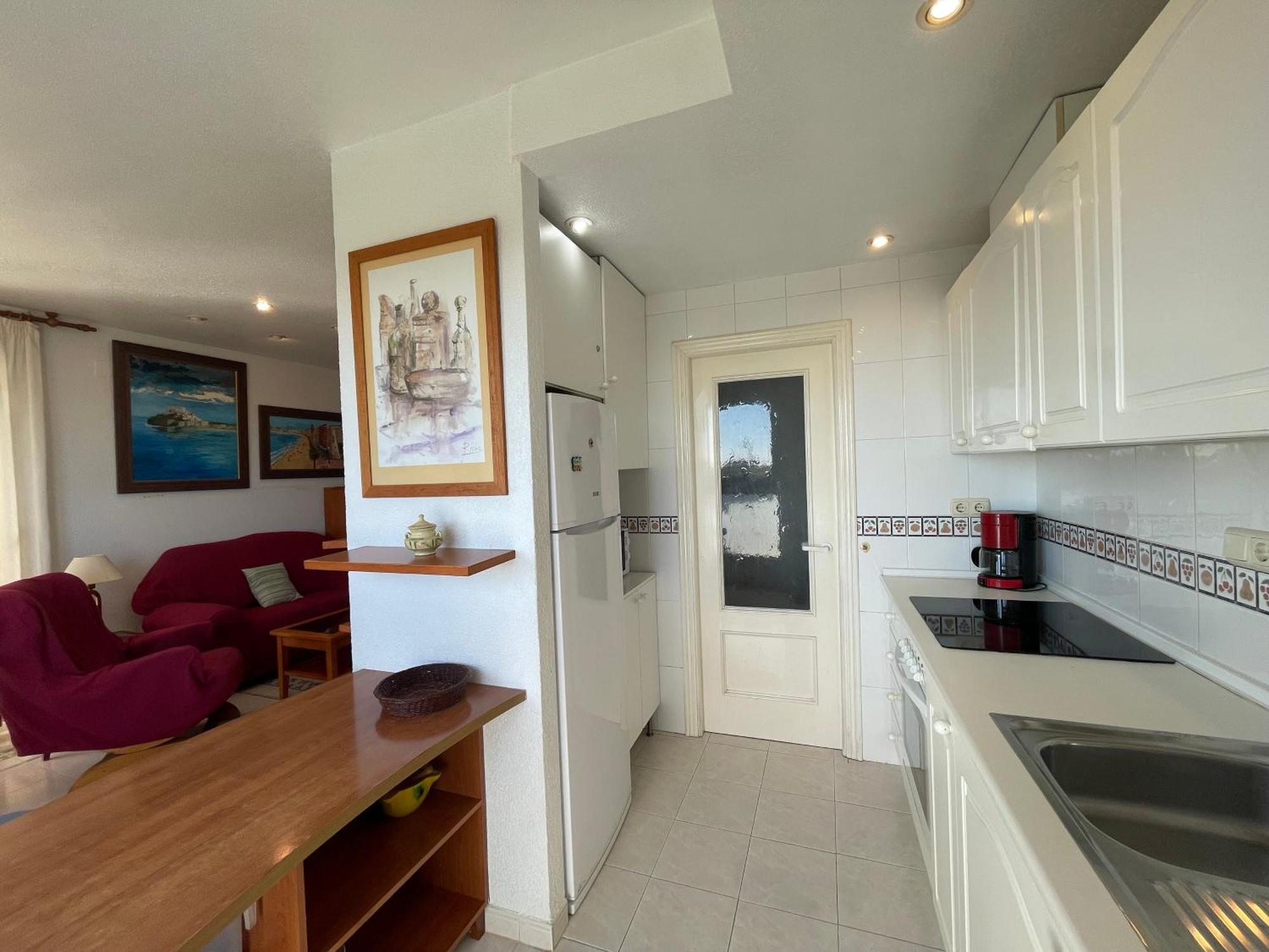 Alpen 1 - Cala Josep I 1Era Linea Apartment Peñíscola Екстериор снимка