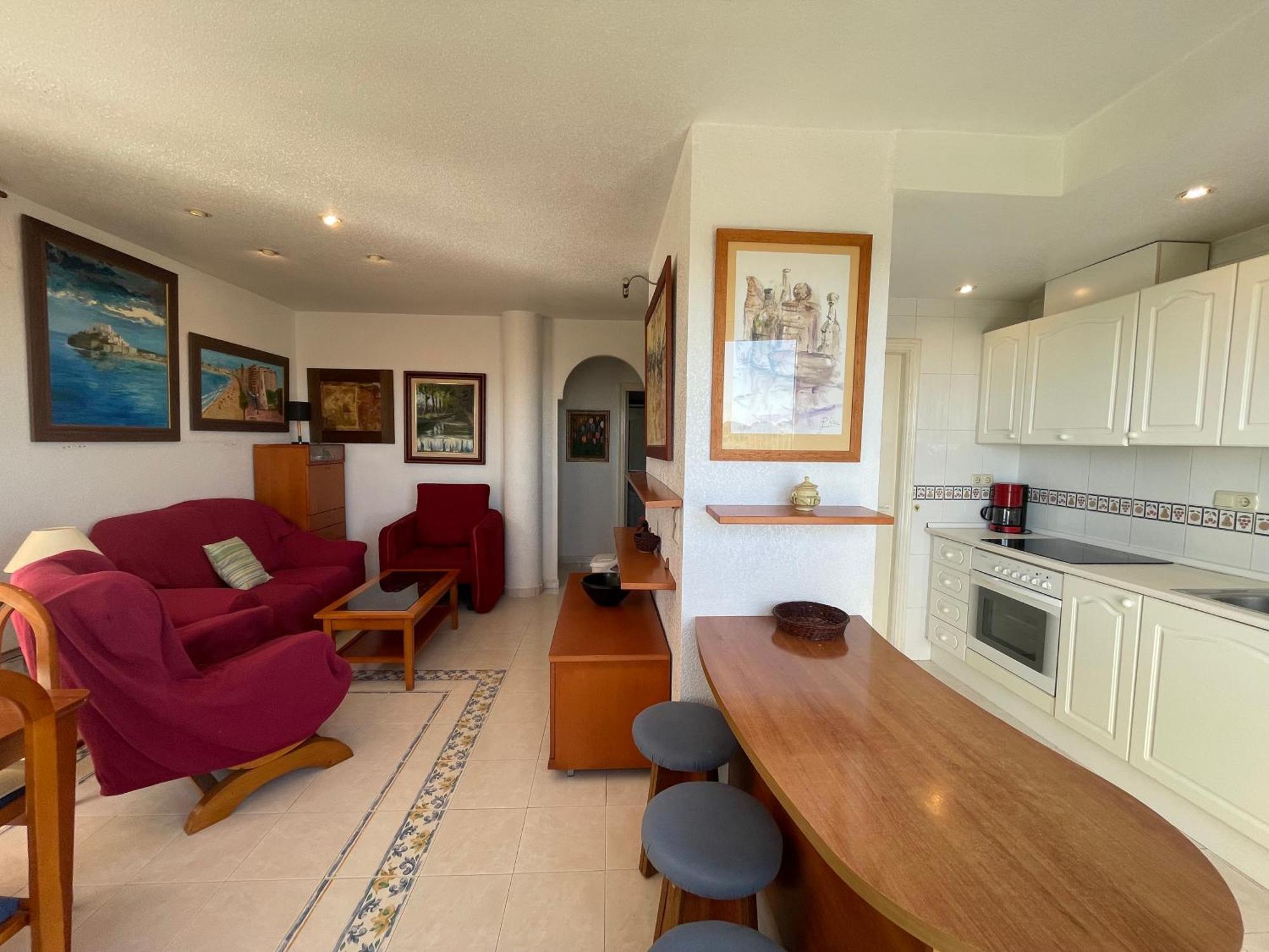 Alpen 1 - Cala Josep I 1Era Linea Apartment Peñíscola Екстериор снимка