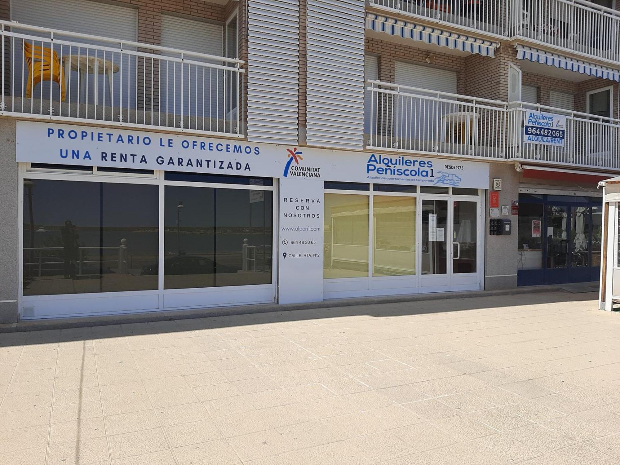 Alpen 1 - Cala Josep I 1Era Linea Apartment Peñíscola Екстериор снимка